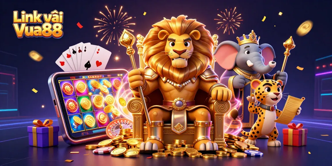 Win big with Link vào Vua88 in this vibrant depiction of online casino excitement and strategies.