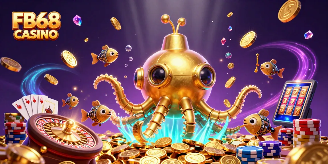 Experience the thrill of winning at FB68 CASINO with dynamic games and vibrant illustrations.