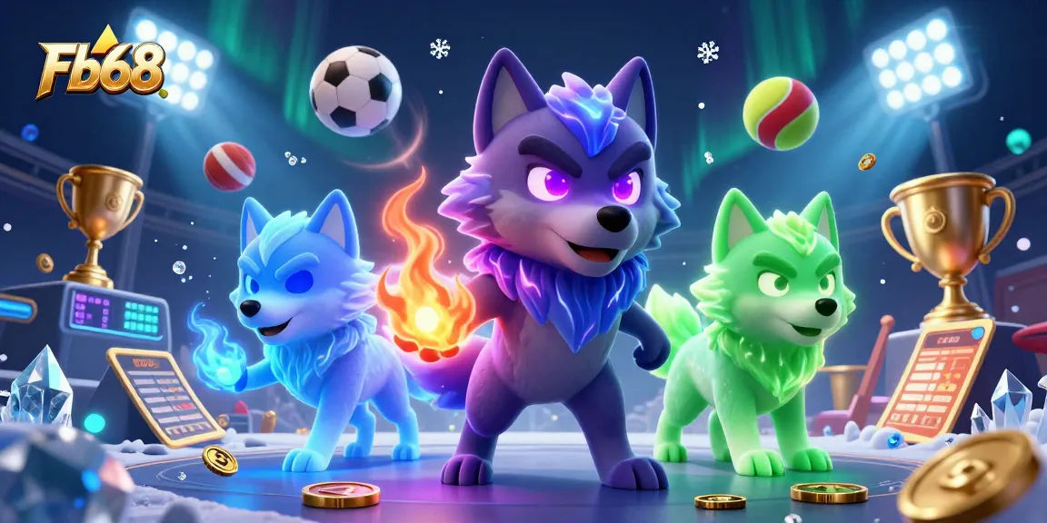 Bet on thrilling outcomes with Fb68's immersive sports scene filled with dynamic elements.