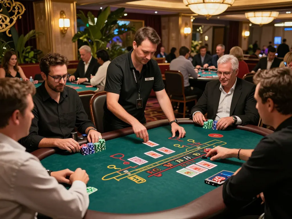 Players enjoying live dealer games at 11 bet casino, showcasing dynamic gameplay and luxurious atmosphere.