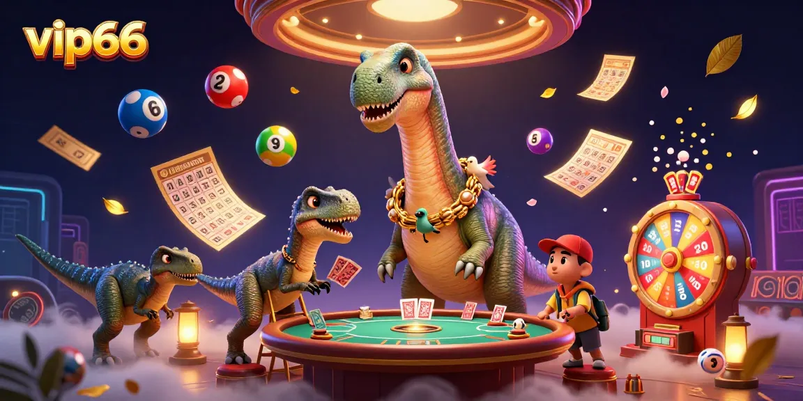 Engage with the thrilling vip66 casino experience featuring vibrant game elements and lively characters.