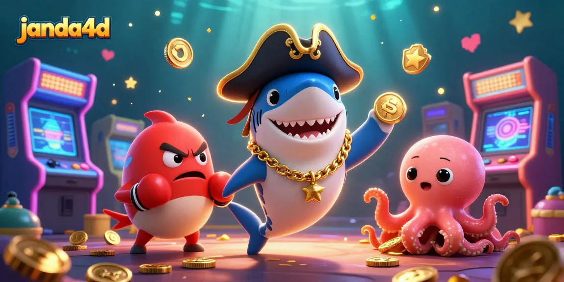 Menang besar di janda4d dengan permainan slot menarik dan karakter lucu dalam ilustrasi 3D.