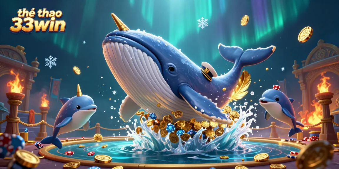Experience thrilling betting with thể thao 33win in an exciting 3D casino scene full of action.